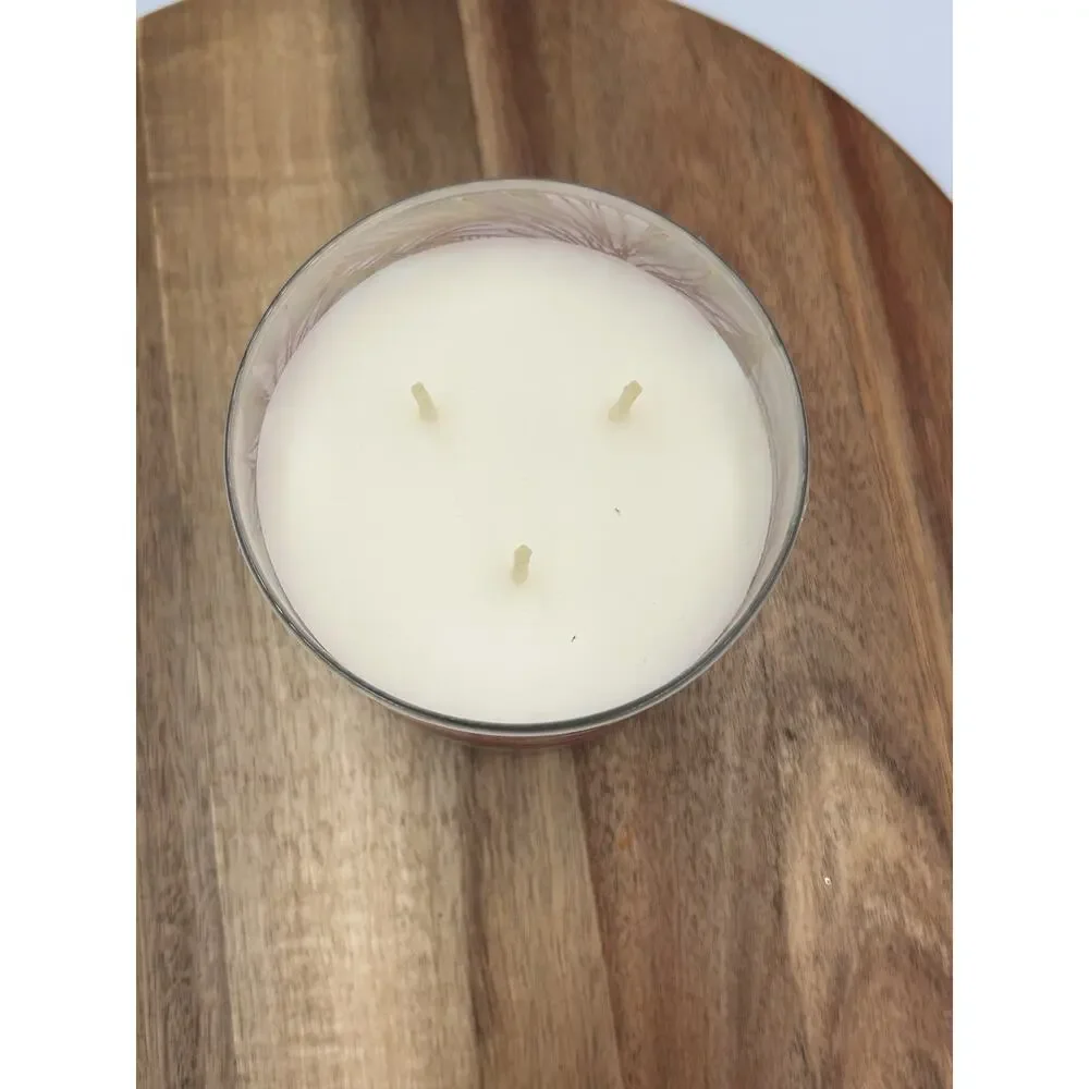 Bath & Body Works Pink Watermelon 3-Wick Candle Large 14.5 oz Scented Summer New